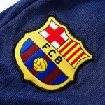 Barcelona 1/4 Zipper Sweat Kit(Top+Pants) Purple 2025/26 - thejerseys