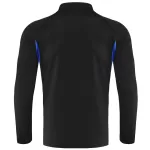 Kids Manchester United 1/4 Zipper Sweat Kit(Top+Pants) Black 2025/26 - thejerseys