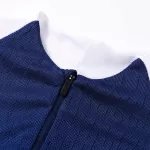 Kids PSG 1/4 Zipper Sweat Kit(Top+Pants) Navy 2025/26 - thejerseys