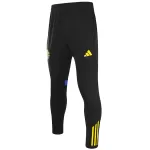 Kids Manchester United 1/4 Zipper Sweat Kit(Top+Pants) Black 2025/26 - thejerseys