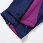 Barcelona 1/4 Zipper Sweat Kit(Top+Pants) Purple 2025/26 - thejerseys