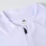Real Madrid 1/4 Zipper Sweat Kit(Top+Pants) White 2025/26 - thejerseys