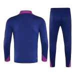 Barcelona 1/4 Zipper Sweat Kit(Top+Pants) Navy 2025/26 - thejerseys