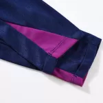 Barcelona 1/4 Zipper Sweat Kit(Top+Pants) Navy 2025/26 - thejerseys