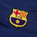 Barcelona 1/4 Zipper Sweat Kit(Top+Pants) Navy 2025/26 - thejerseys