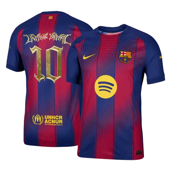 Barcelona LAMINE YAMAL #10 Home Match Jersey 2025/26 - thejerseys