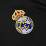 Real Madrid 1/4 Zipper Sweat Kit(Top+Pants) Black 2025/26 - thejerseys