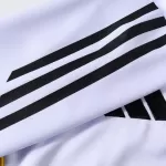 Real Madrid 1/4 Zipper Sweat Kit(Top+Pants) White 2025/26 - thejerseys
