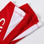 PSG 1/4 Zipper Sweat Kit(Top+Pants) Red 2025/26 - thejerseys