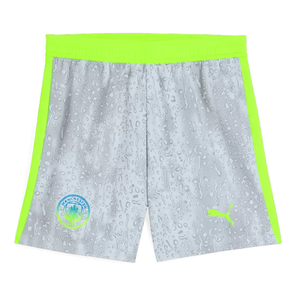 Manchester City Third Away Soccer Shorts 2025/26 - thejerseys