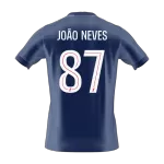 JOÃO NEVES #87 PSG Home Jersey 2025/26 - thejerseys