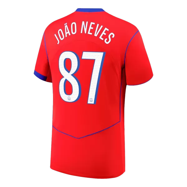 JOÃO NEVES #87 PSG Third Jersey 2025/26 - thejerseys