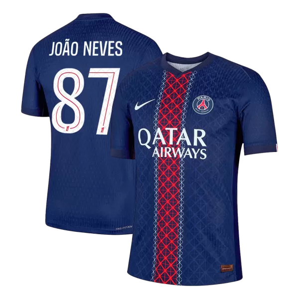 PSG JOÃO NEVES #87 Home Match Jersey 2025/26 - thejerseys
