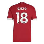 GAKPO #18 Liverpool Home Match Jersey 2025/26 - thejerseys