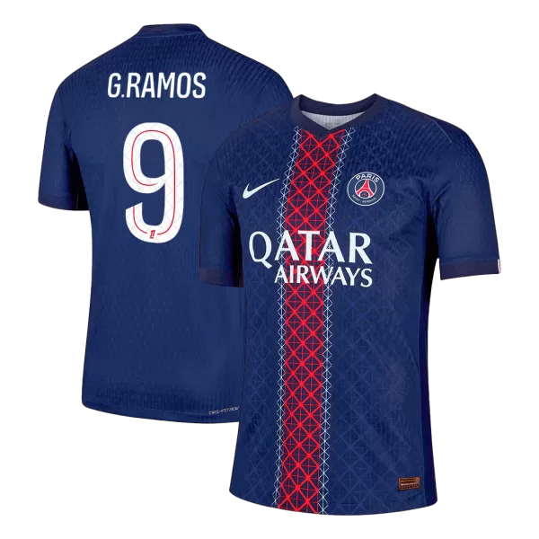 PSG G.RAMOS #9 Home Match Jersey 2025/26 - thejerseys
