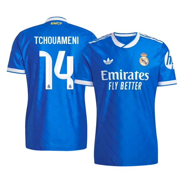 Real Madrid TCHOUAMENI #14 Third Away Match Jersey 2025/26 - thejerseys