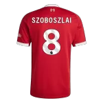 SZOBOSZLAI #8 Liverpool Home Jersey 2025/26 - thejerseys