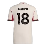GAKPO #18 Liverpool Away Match Jersey 2025/26 - thejerseys