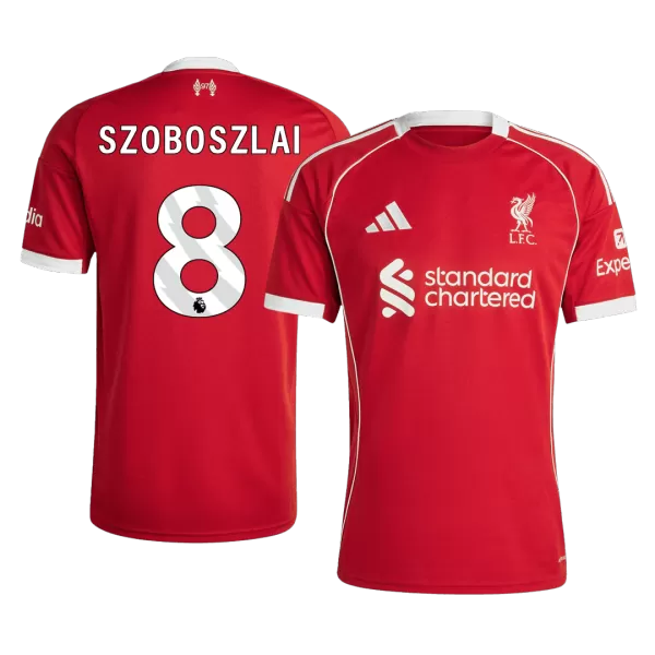 Liverpool Home Jersey 2025/26 - thejerseys