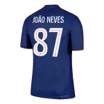 JOÃO NEVES #87 PSG Home Match Jersey 2025/26 - thejerseys