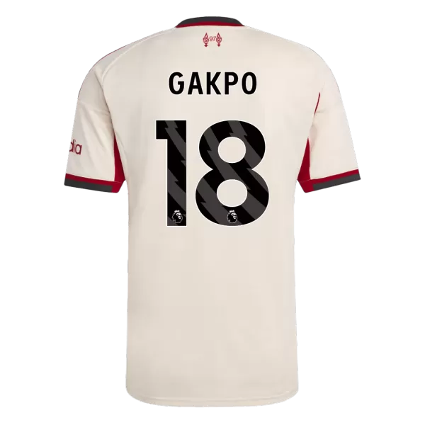 GAKPO #18 Liverpool Away Jersey 2025/26 - thejerseys