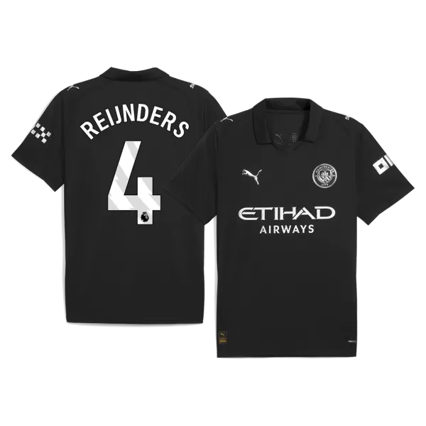 REIJNDERS #4 Manchester City Away Jersey 2025/26 - thejerseys
