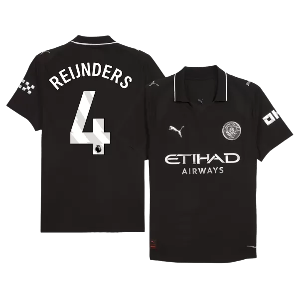 REIJNDERS #4 Manchester City Away Match Jersey 2025/26 - thejerseys