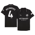 REIJNDERS #4 Manchester City Away Match Jersey 2025/26 - thejerseys