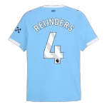 REIJNDERS #4 Manchester City Home Match Jersey 2025/26 - thejerseys