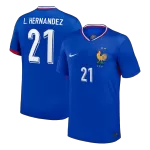 L.Hernandez #21 France Home Jersey 2024 - thejerseys