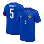 KOUNDE #5 France Home Jersey 2024 - thejerseys