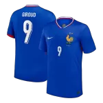 GIROUD #9 France Home Jersey 2024 - thejerseys