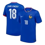 ZAIRE-EMERY #18 France Home Jersey 2024 - thejerseys