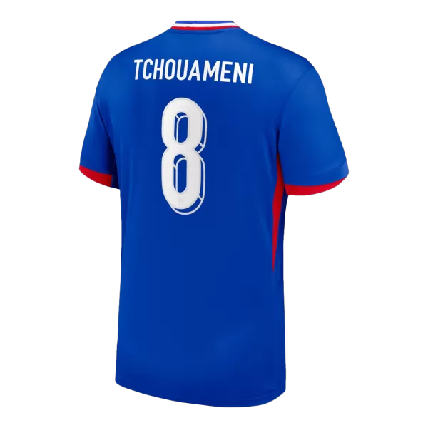 TCHOUAMENI #8 France Home Jersey 2024 - thejerseys