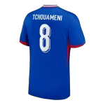 TCHOUAMENI #8 France Home Jersey 2024 - thejerseys