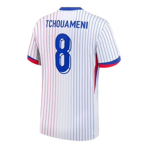 TCHOUAMENI #8 France Away Jersey 2024 - thejerseys