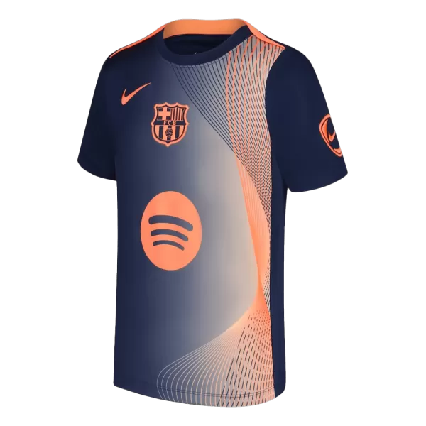 Barcelona Third Pre-Martch Jersey 2025/26 - Orange&Black - thejerseys