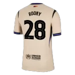 Barcelona ROONY #28 Away Match Jersey 2025/26 UCL - thejerseys