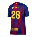 ROONY #28 Barcelona Home Soccer Jersey 2025/26 Red&Blue - thejerseys