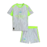 Kids Manchester City Third Away Jersey Kit 2025/26 - thejerseys