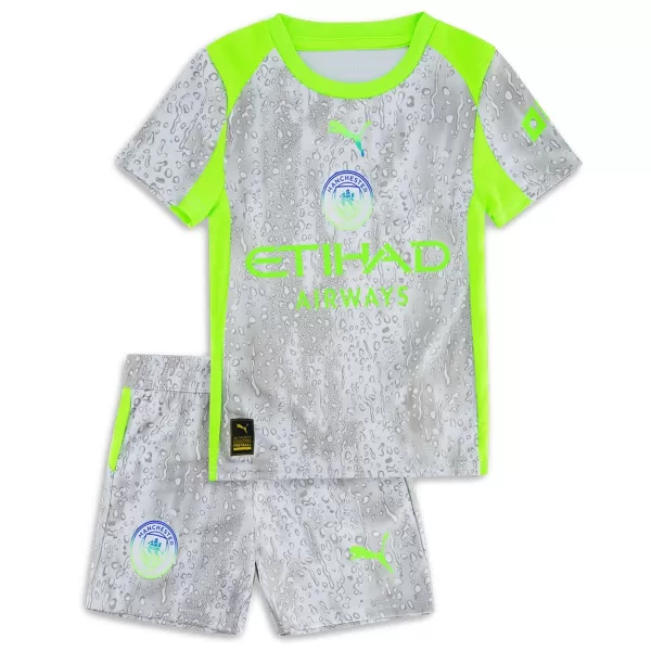Kids Manchester City Third Jersey Kit 2025/26 - thejerseys