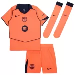 Kids Barcelona Third Jersey Full Kit 2025/26 - thejerseys