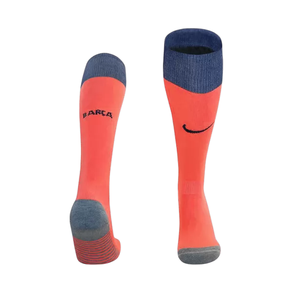 Kids Nike Barcelona Third Away Soccer Socks 2025/26 - thejerseys
