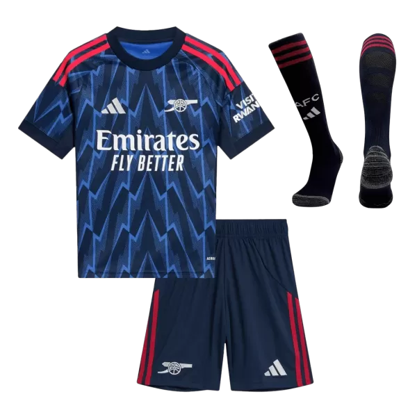 Kid's Arsenal Away Jersey Full Kit 2025/26 - thejerseys