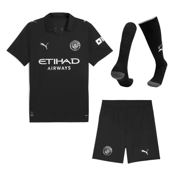 Men's Manchester City Away Jersey Full Kit 2025/26 - thejerseys