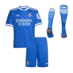 Kid's Real Madrid Third Away Jersey Full Kit 2025/26 - thejerseys