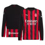 AC Milan Home Long Sleeve Jersey 2025/26 - thejerseys