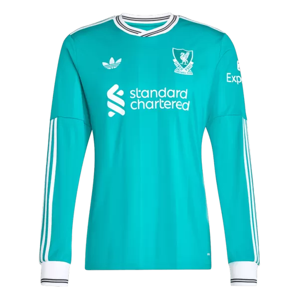 Liverpool Third Away Long Sleeve Jersey 2025/26 - thejerseys