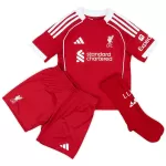 Kids Liverpool Home Jersey Full Kit 2025/26 - thejerseys
