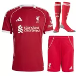 Liverpool Home Jersey Full Kit 2025/26 - thejerseys